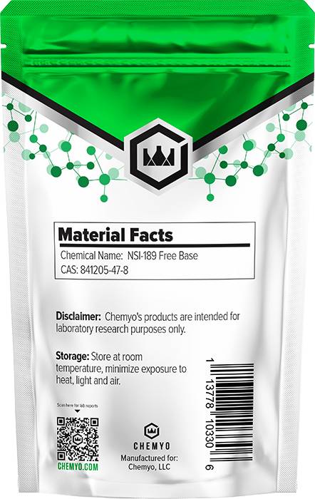 NSI-189 Free Base Powder – 1g